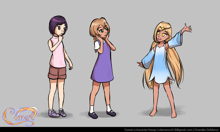 Comet: Character Lineup