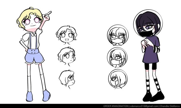 ORDER #IMAGINATION: Characters